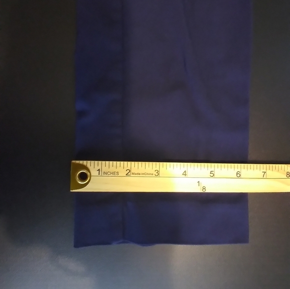 JM Collection 2 Pair Womens Dress Stretchy Pants Pull On Blue And Beige Size PP - Picture 14 of 14